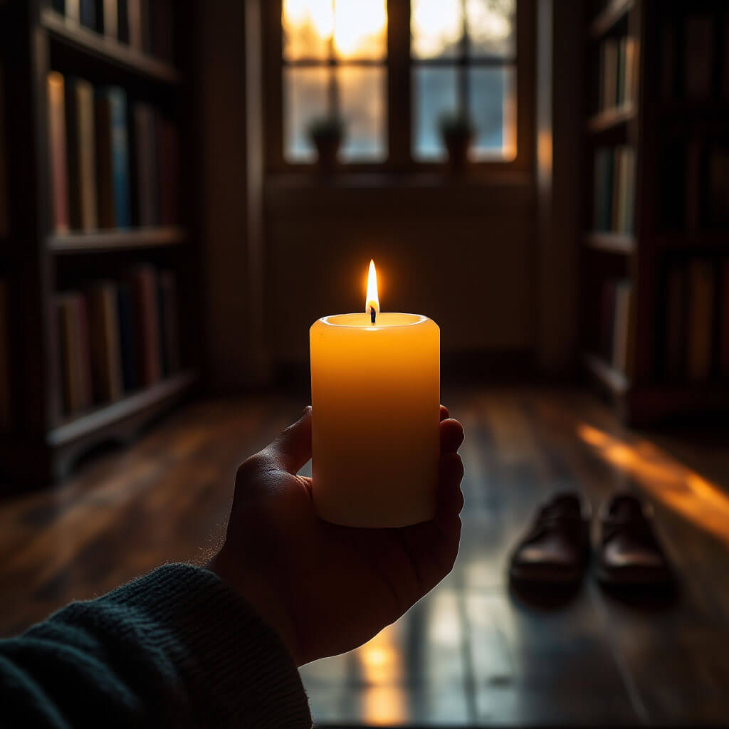 Ein Licht in der Stille